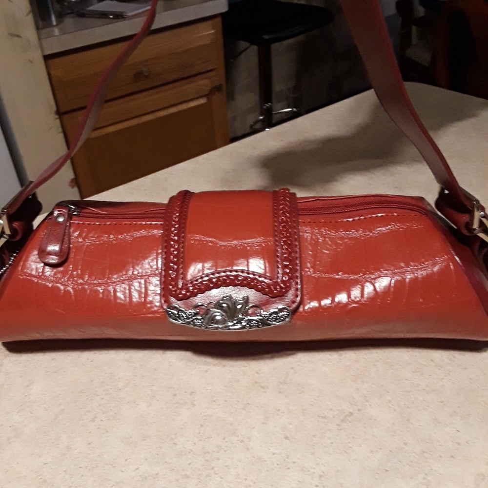 Red  butterfly purse